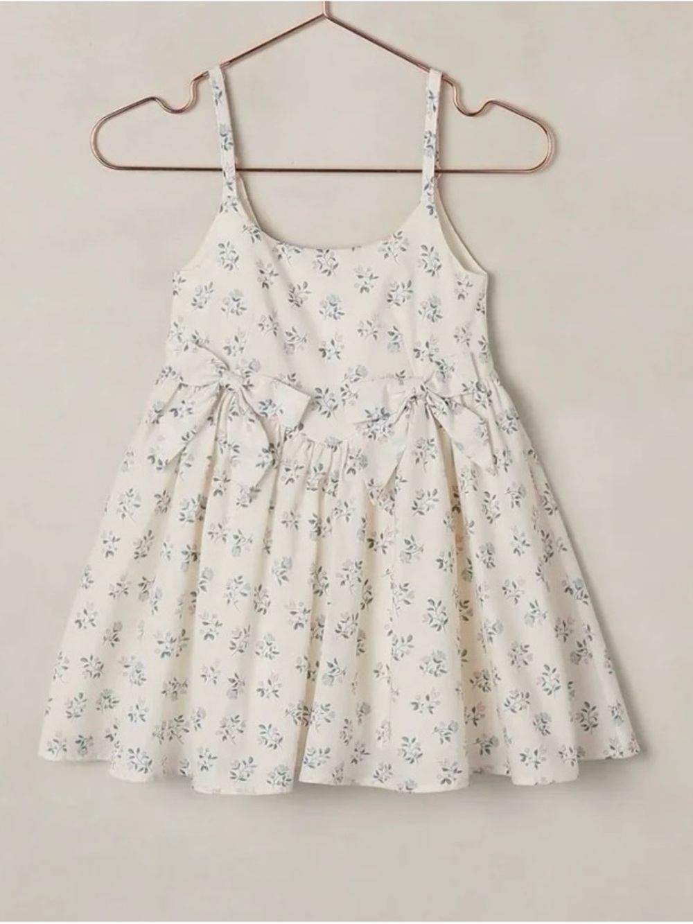 Noralee nwt 2t Betsy dress in summer ditsy Spaghetti-Strap with Bow Detail